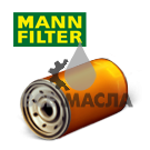 Фильтр масляный MANN-FILTER HU815/2X
