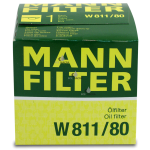 Фильтр масляный MANN-FILTER W811/80