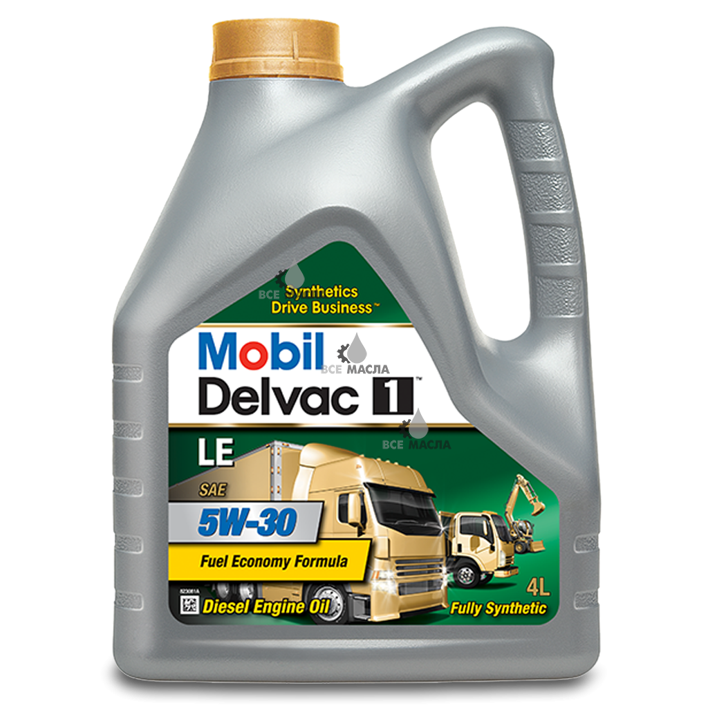 Купить моторное масло Mobil Delvac 1 LE 5W-30 в СПб