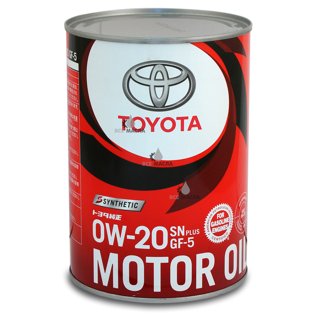 Купить моторное масло Toyota Motor Oil SN/GF-5 0W-20 (OEM 0888012205) в СПб