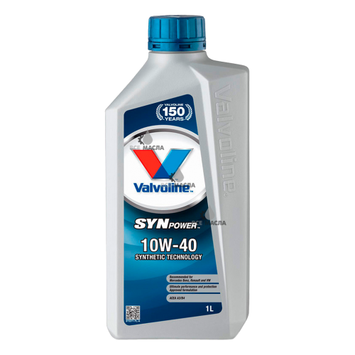 Моторное масло valvoline synpower